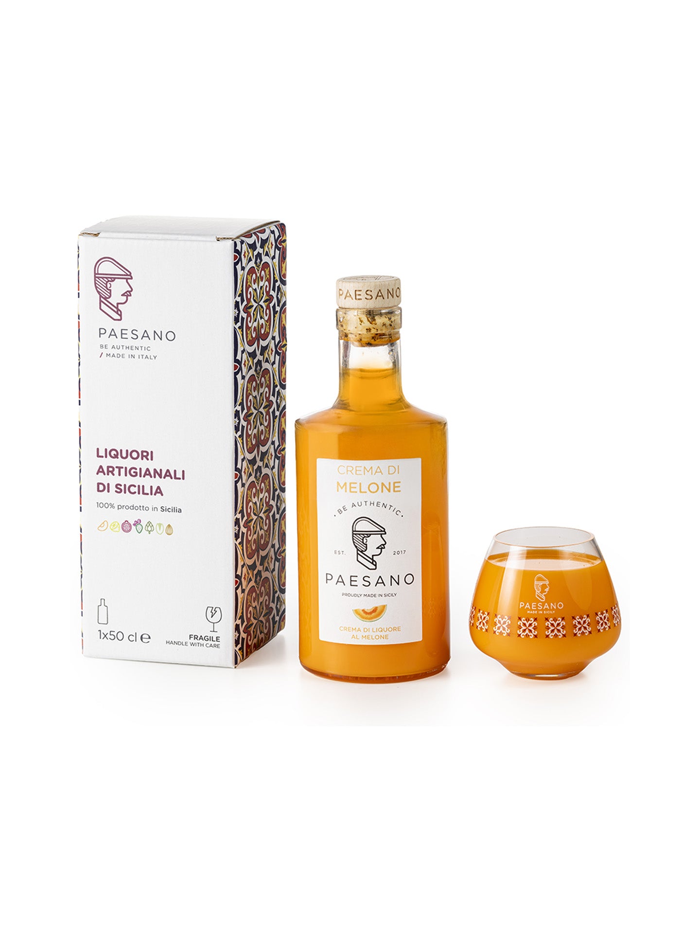 Bottle 50 cl + Tasting glass