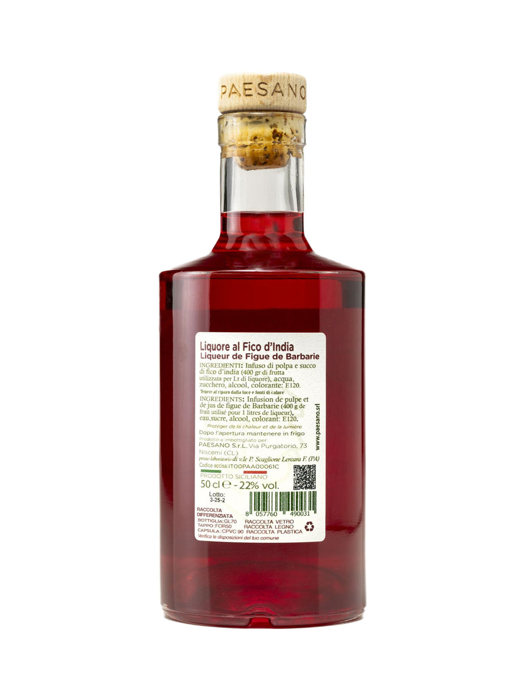 Prickly pear liqueur