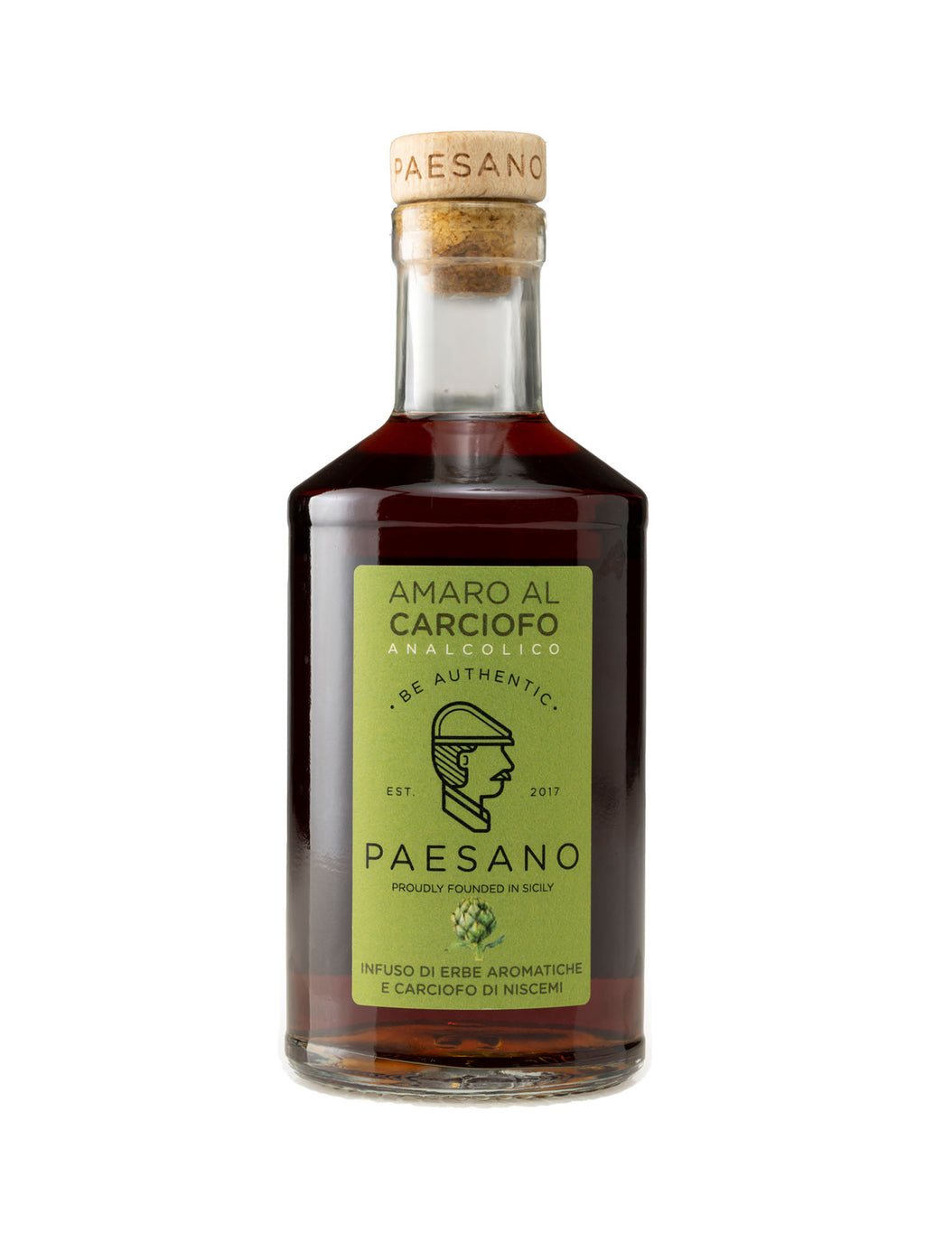 Amaro al carciofo analcolico