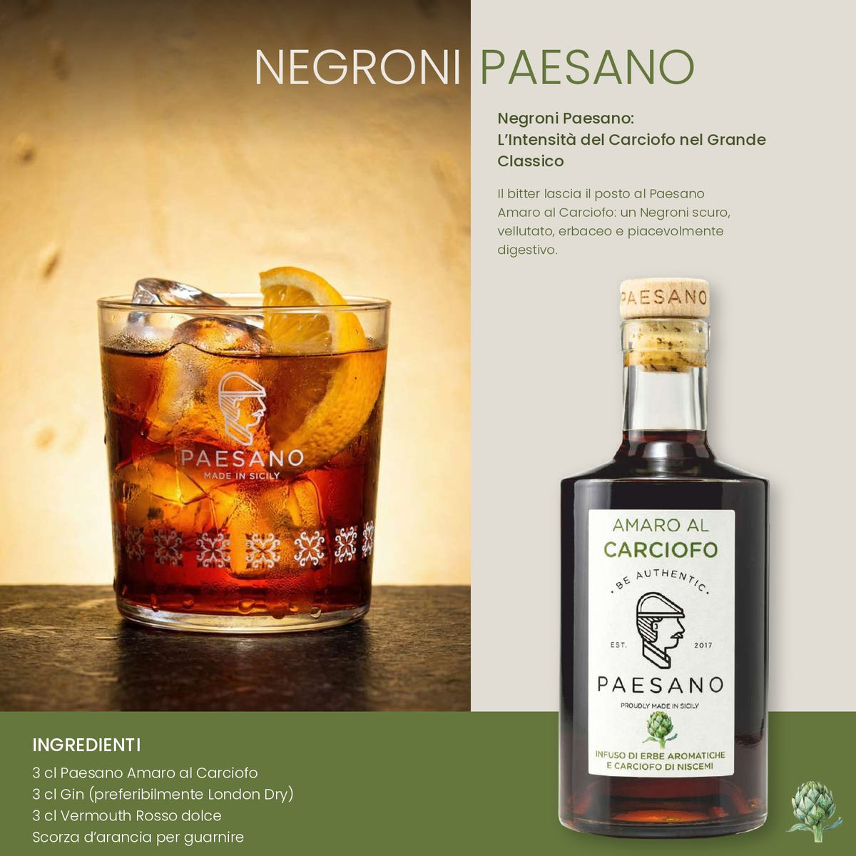 Amaro al Carciofo di Niscemi