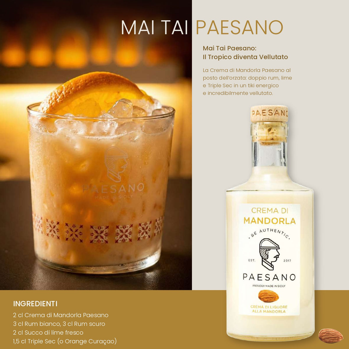 Crema di Liquore alla Mandorla