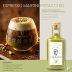 Pistachio liqueur cream